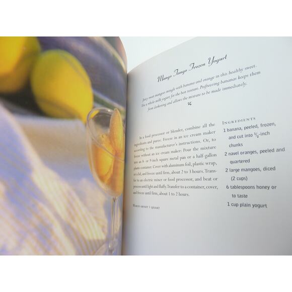 Sorbets and Ice Creams: And Other Frozen Confections Hardcover Cookbook Recipes - Picture 8 of 8